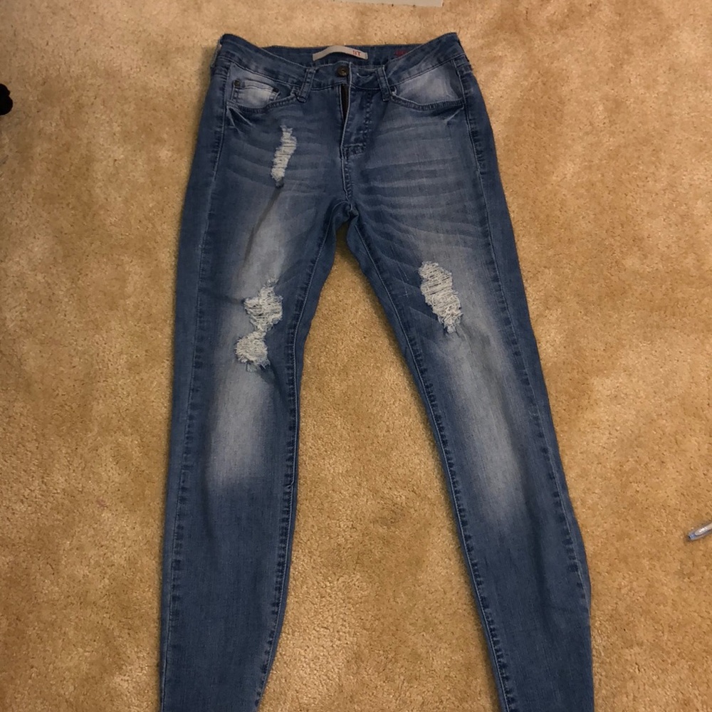 Tiffany roll up ankle jeans
